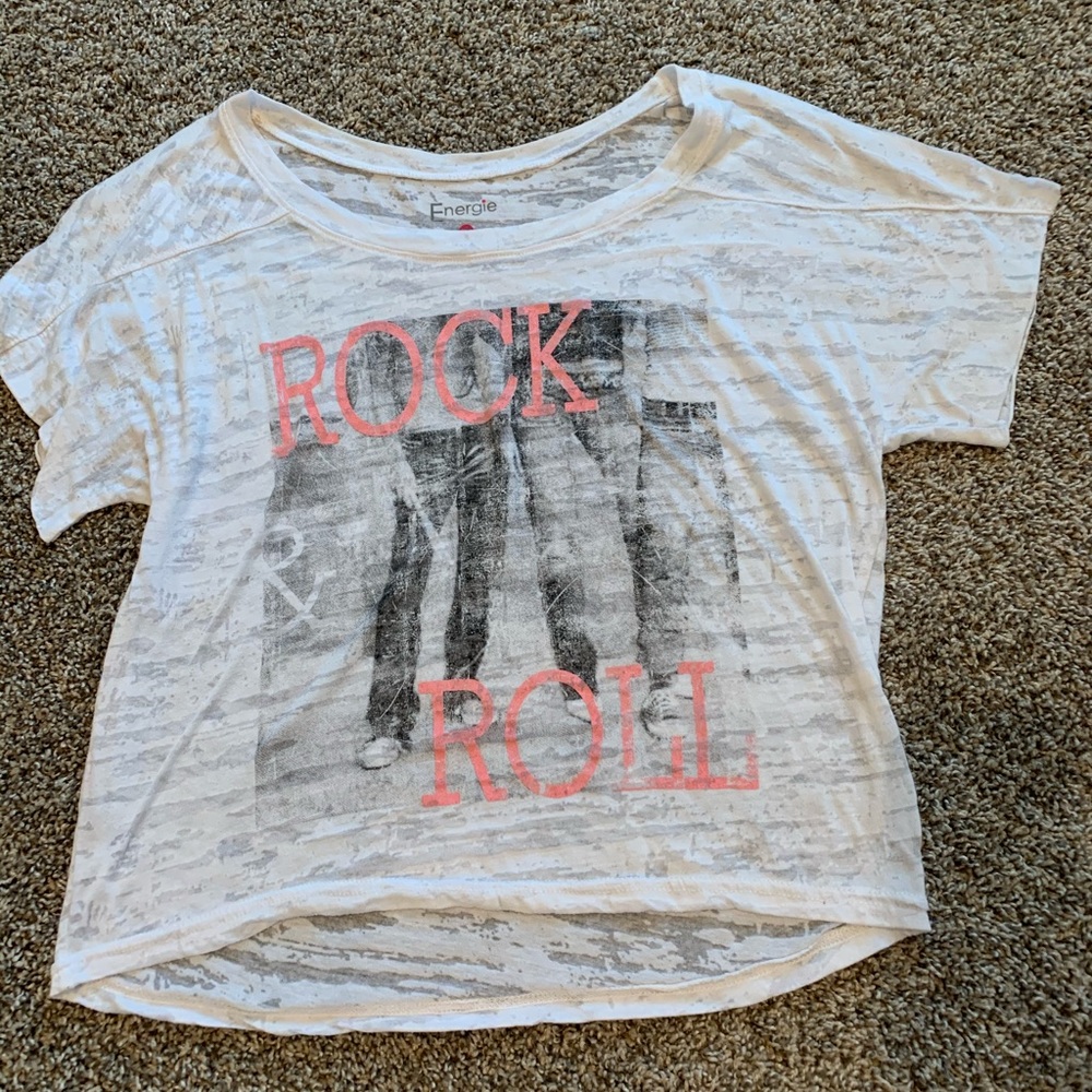 Rock & Roll burnout tee